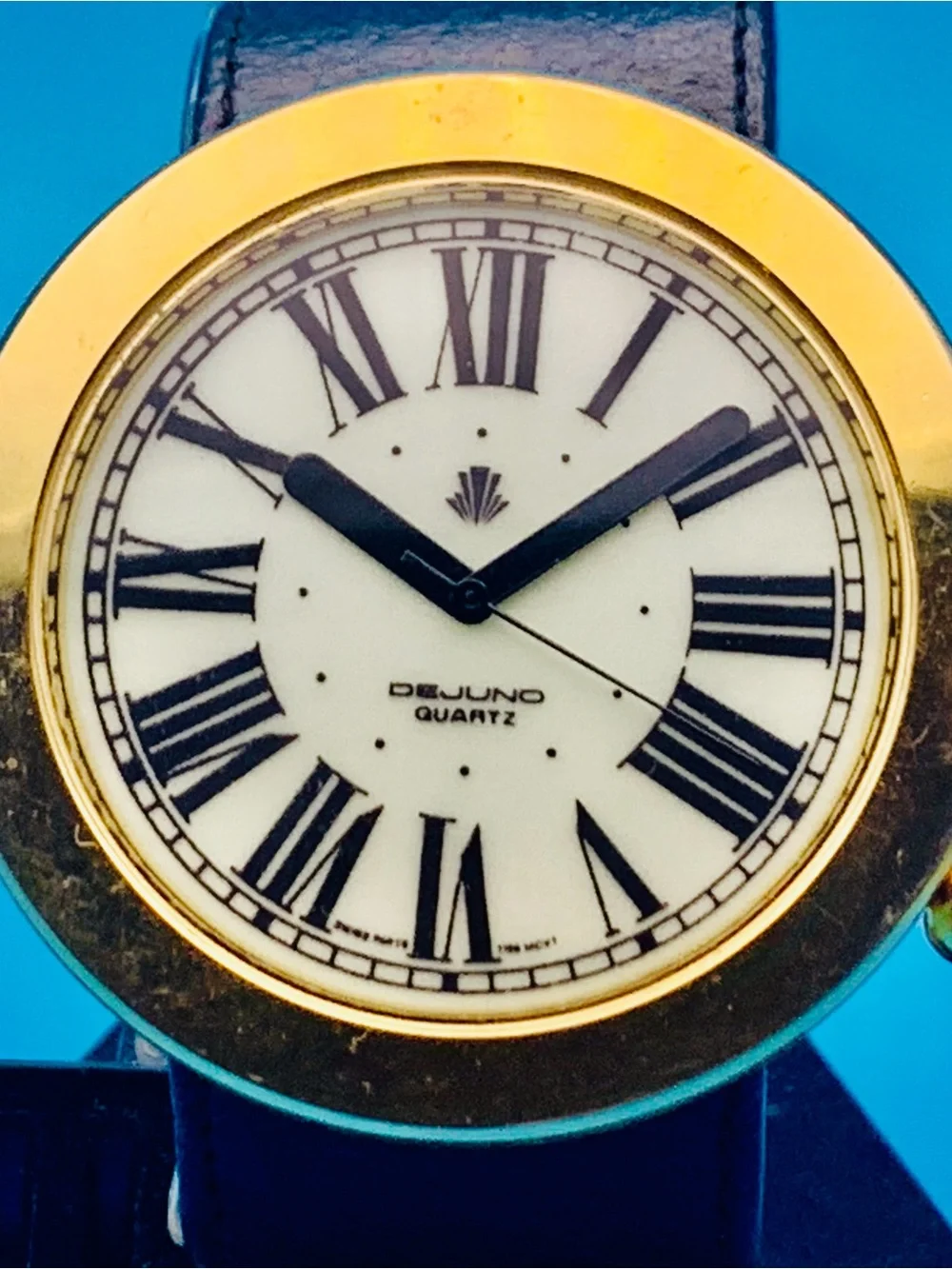 DEJUNO Men’s Women’s Unisex Oversized Swiss Parts Wristwatch Working New Battery